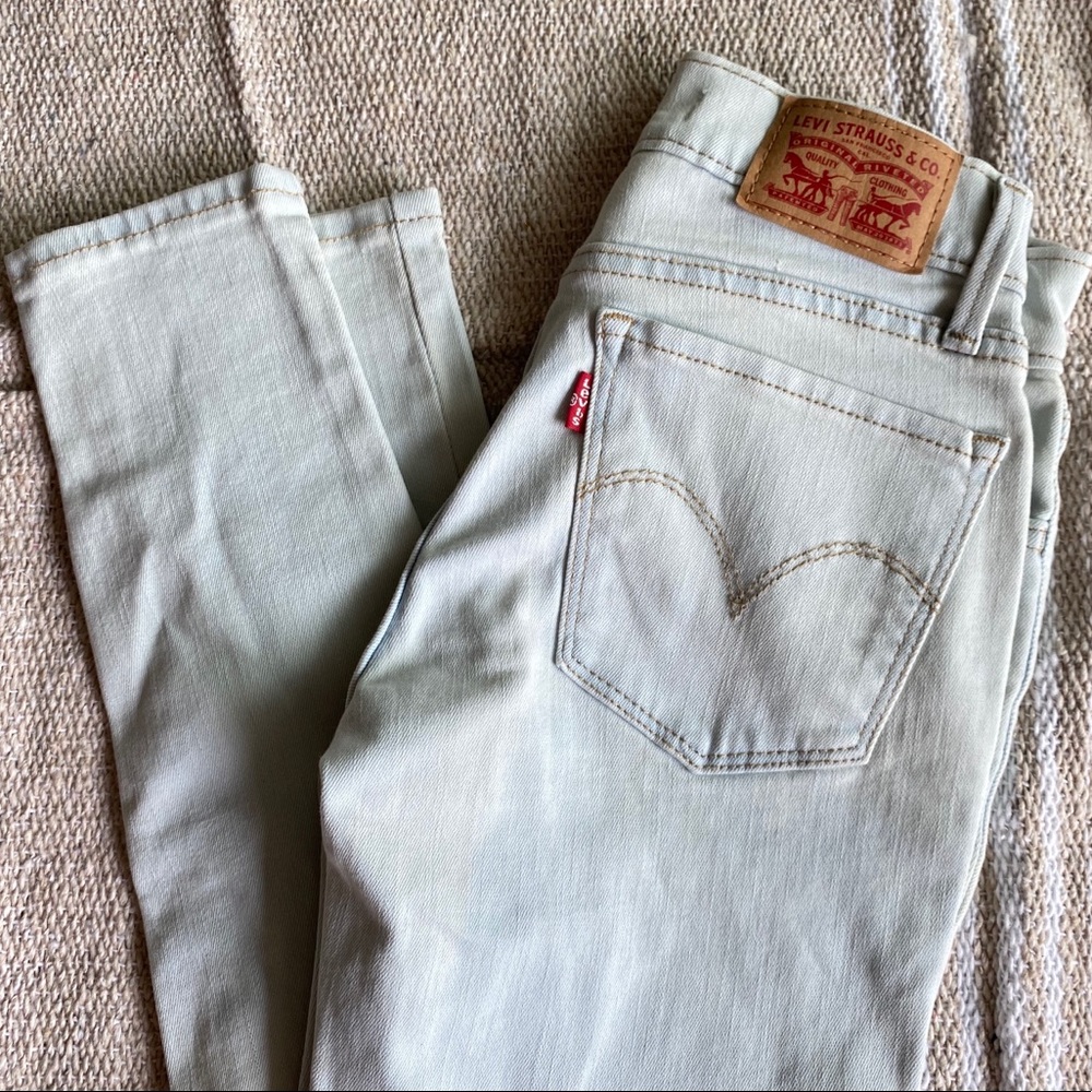 Lenwood Skinny Jean Light Blue
